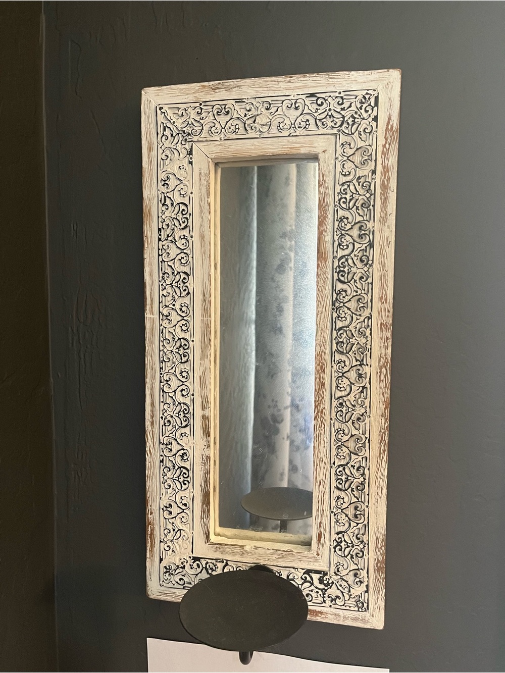 Pier 1 Imports Mirrored Wall Candleholder